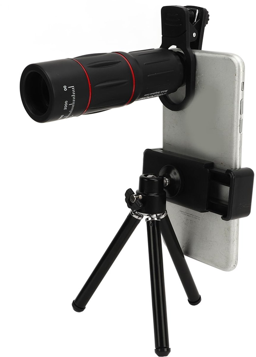 Dailygoods - Cosensi - Dailygoods - HD 28X Telelens met Statief voor Mobiele Telefoon en Tablet