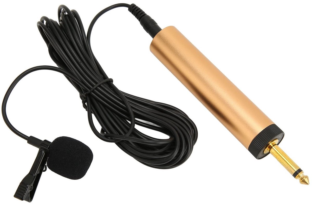 Dailygoods - Bedrade Lavalier-microfoon met 3,5 mm Jack