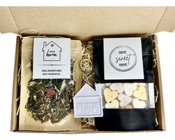 Nieuw huis cadeau | new home | housewarming | nieuwe woning | een nieuw huis | verhuiscadeau | thee cadeau | home sweet home