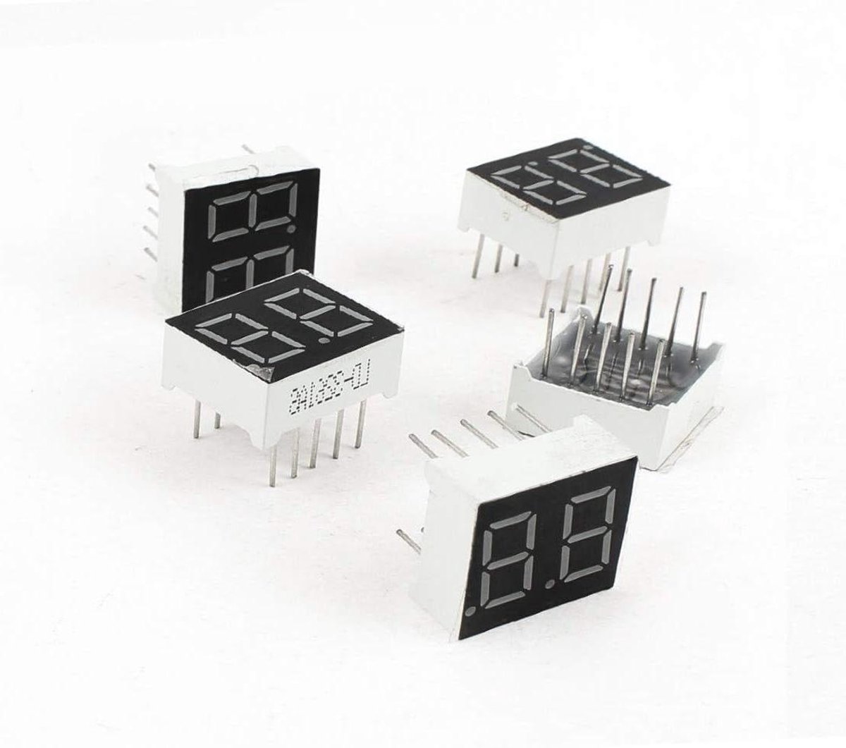 Digitale Buis - LED Display - Projecten Maken - Gemeenschappelijke Kathode - 5 Stuks - Rood