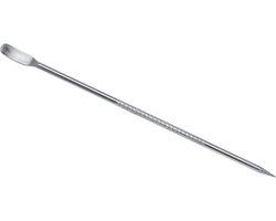 Koffie Naald - Latte Art Pen - Koffie Decoratie - Roestvrij Staal - 13.5 cm - Zilver