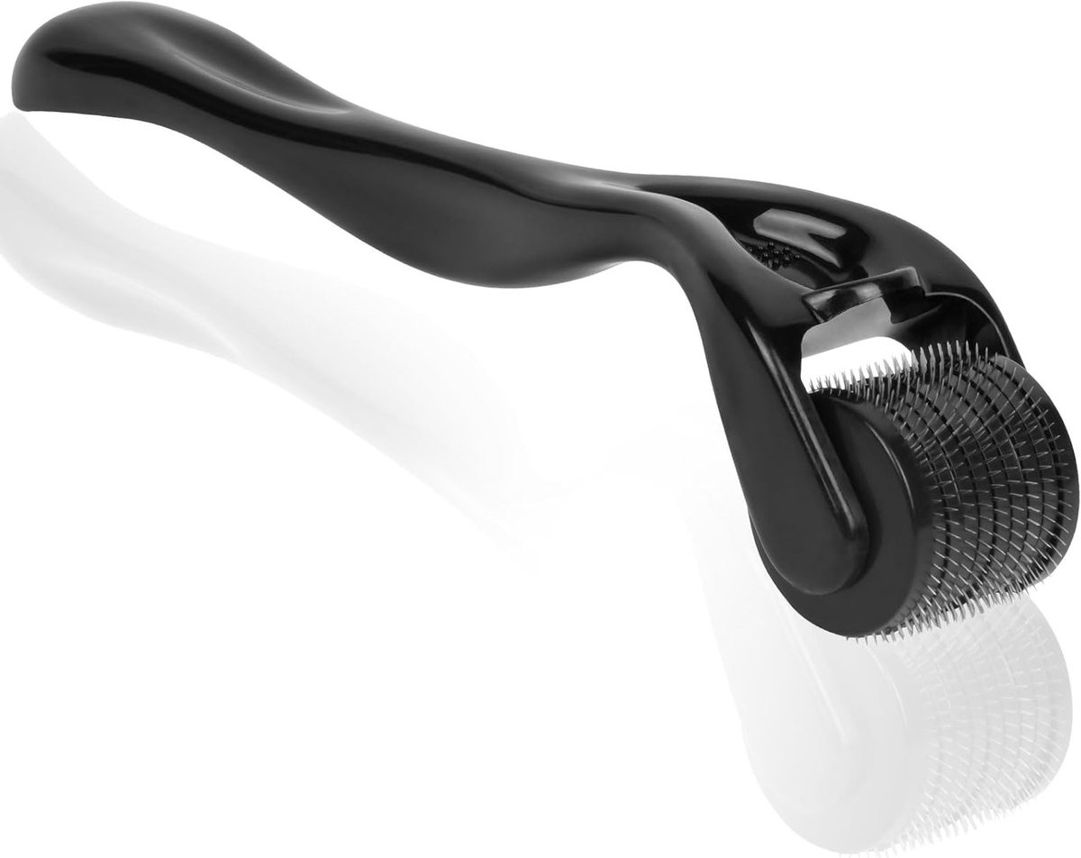 Beard Roller 0.5mm voor Haargroei, Microneedle Roller voor Huidverzorging en Baardverzorging voor Mannen en Vrouwen