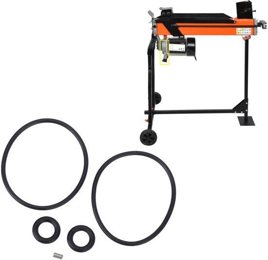 Dailygoods - Afdichtingsset voor Hydraulische Houtklover 4-8 Ton — afbeelding 5