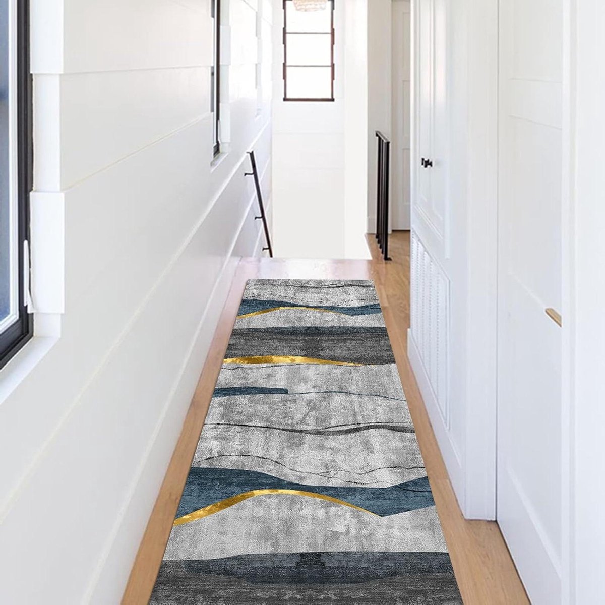 Tapijtloper - Smalle vloerbedekking - Hal inrichten - Antislip en wasbaar - 70x500cm - Mod