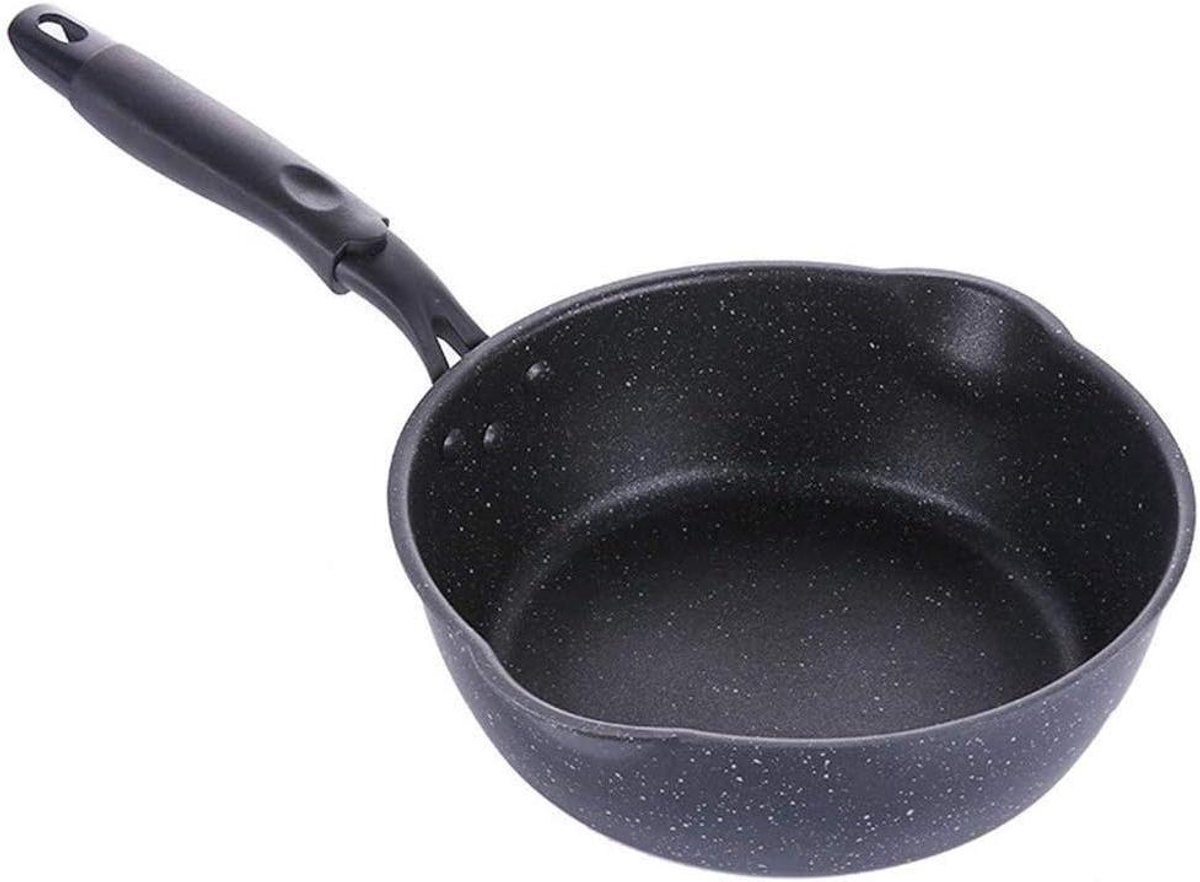 Wok met deksel Roerbakpan Lekker koken Keramische antiaanbaklaag Platte bodem Rood