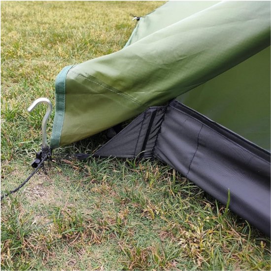 Tipi Tent 1-4 Personen - Camping En Hiking Sfeertent Met Kachelaansluiting - Verwarmde Shelter Hut - Snel Op Te Zetten Outdoor Tent — afbeelding 4