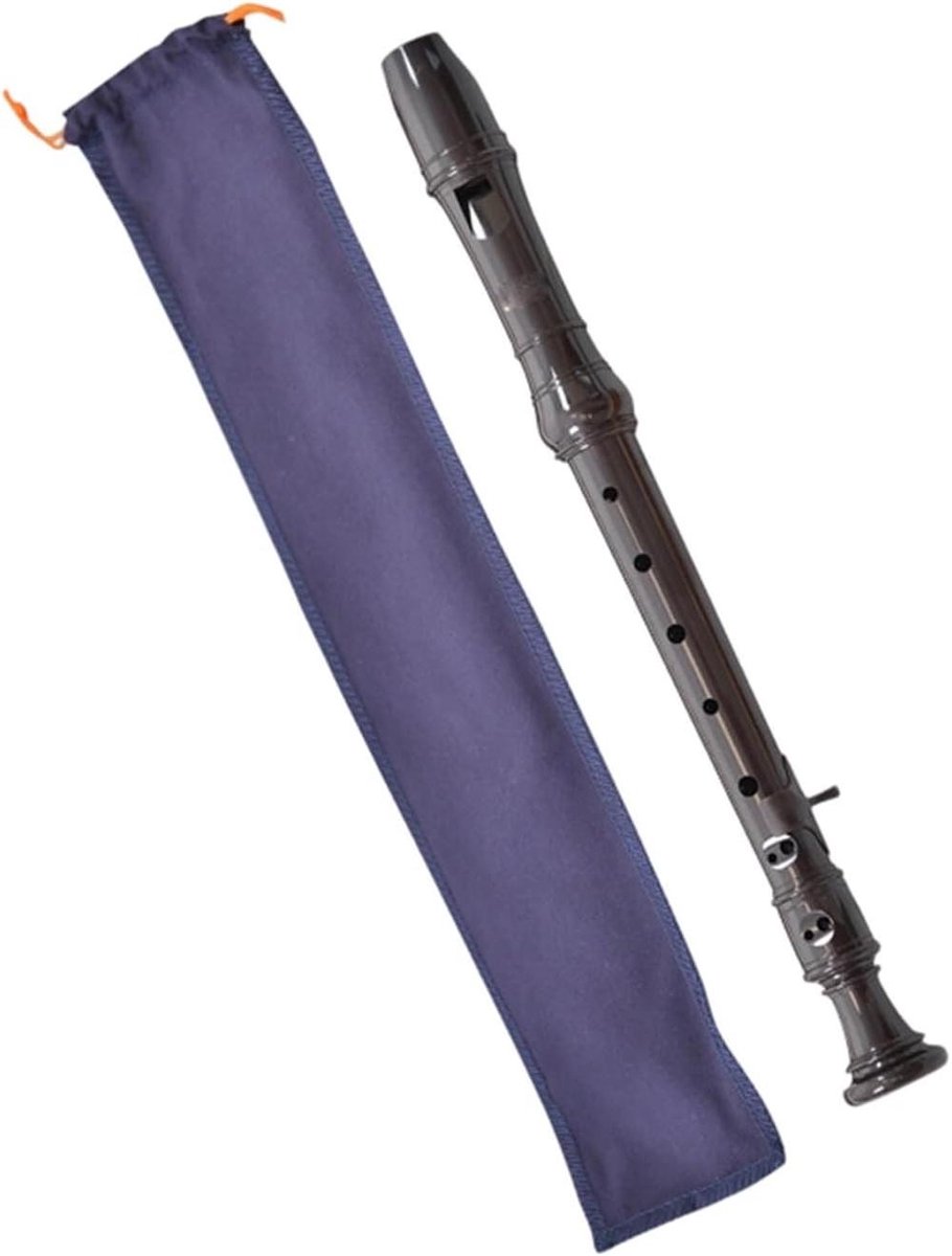 Altblokfluit ABS Hars - Muziek Instrument - Muziek Maken - Heldere Klank - 36 cm - Zwart