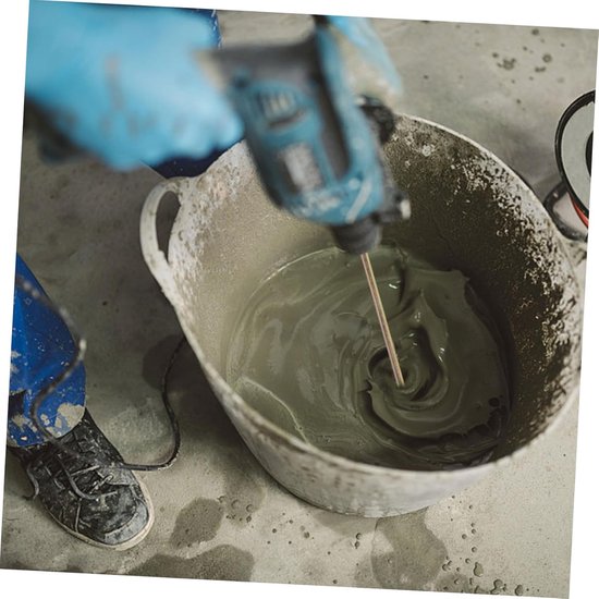 Mixer Staven - Roerstaafjes Cement - Verf Mengen - Roestvrij Legering - 49.5x10.1cm - Diverse Kleuren — afbeelding 2