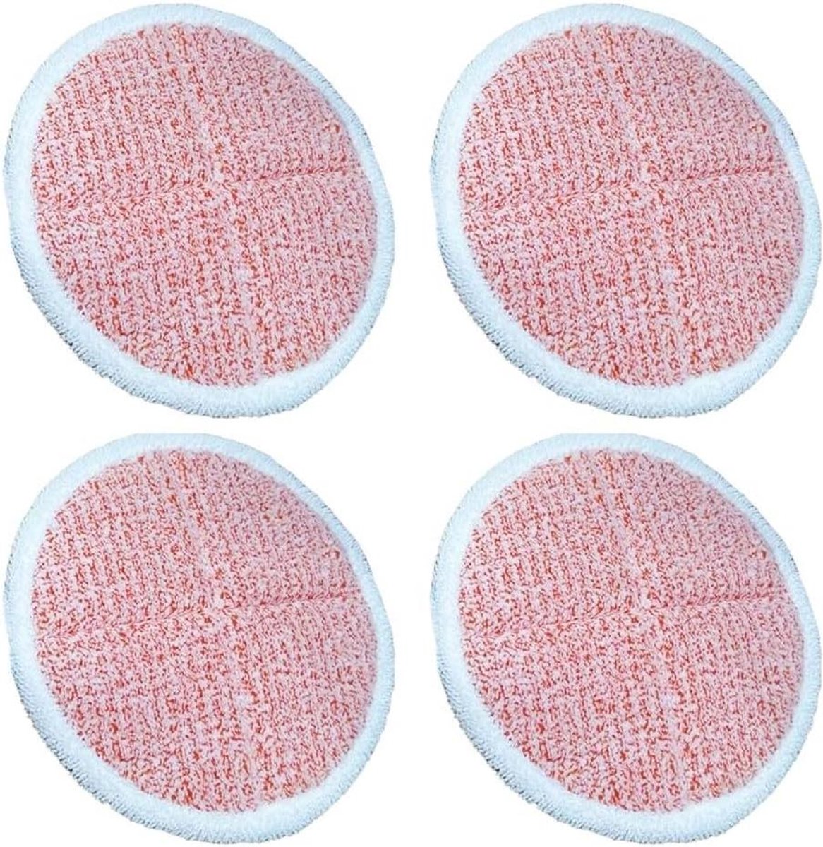 Dweil Pads - Vloer Reiniging - Grondig Schoonmaken - Zwaar Schrobben - 6 Stuks - Oranje