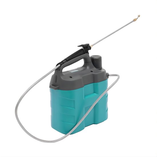 8L Elektrische Tuinsproeier - Draagbare Druksproeier met Uitschuifbare Lans en Oplaadkabel - Geschikt voor Tuinieren, Landbouw en Ongediertebestrijding - Blauw — afbeelding 4