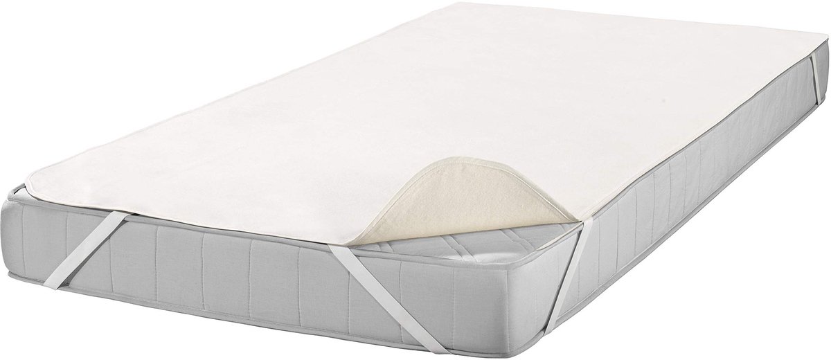 Innovra - Dailygoods - Dailygoody - Matrasbeschermer - 100% Katoen - Wit - Hoeslaken - 160 x 200 cm - Geschikt voor Volwassenen - Hoogte 15-22 cm