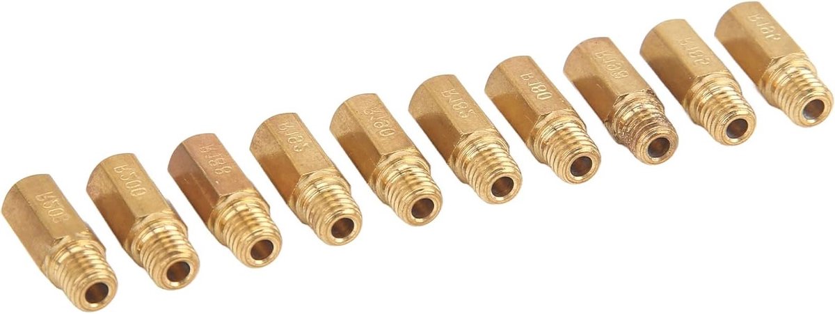 Carburateur Jet Kit 5mm 0.8 Draad Vervangingsnozzle voor PWK PE OKO KOSO - Verbeter de prestaties van je motorfiets met hoogwaardige onderdelen