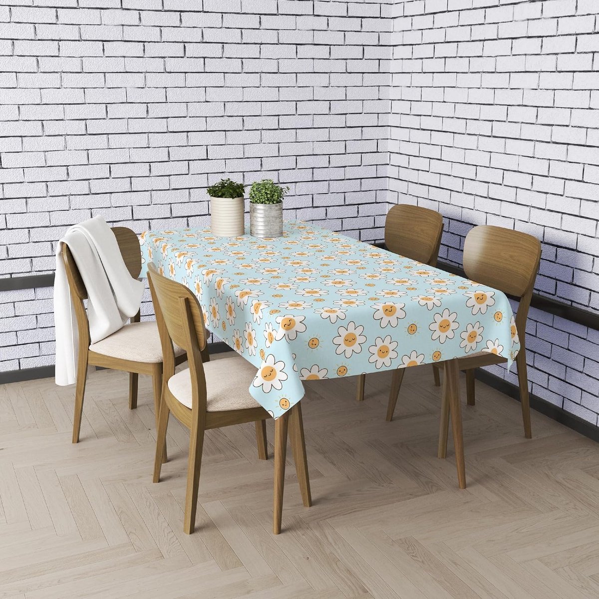 Tafelkleed - Afwasbaar Kleed - Buiten Eten - Waterafstotend - 140 x 250 cm - Bloemenprint