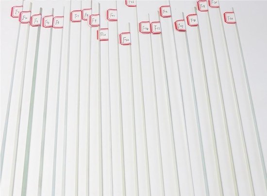 Glasvezelstaven - Reparatiedelen Hengel - Hengel Reparatie - Hoge Treksterkte - 5 Stuks - Naturel — afbeelding 3