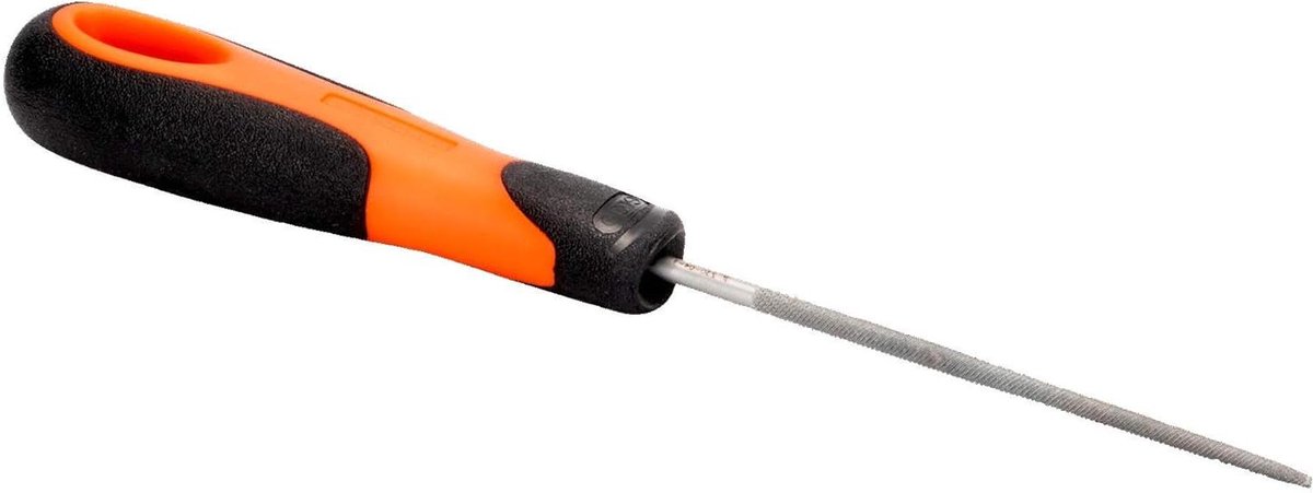 Lima Redon File - Precisie Vijl - Metaal Bewerken - Ergonomische Handgreep - 250 mm - Grijs