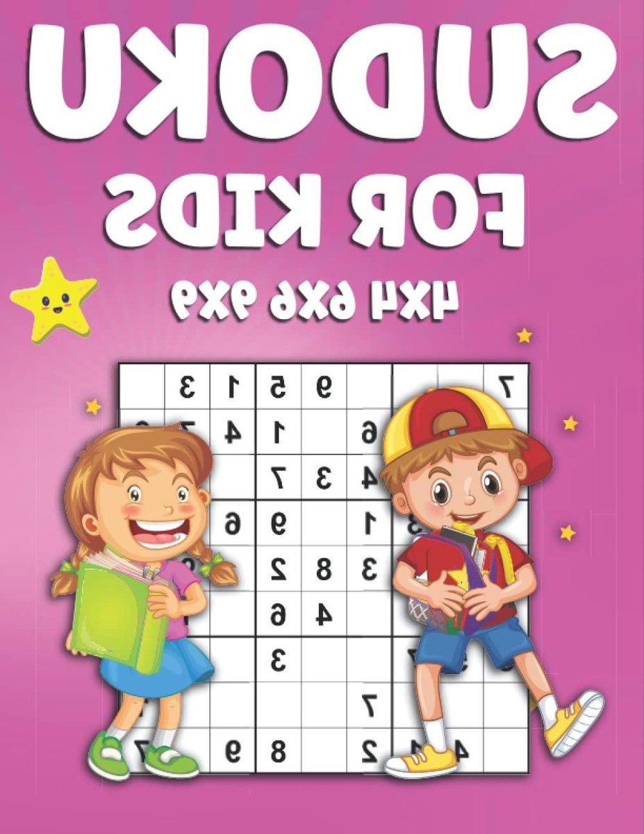 Sudoku Puzzelboek - Denkspel Kinderen - Logisch Denken Oefenen - 225 Puzzels Inclusief Antwoorden - 100 Pagina's - Roze