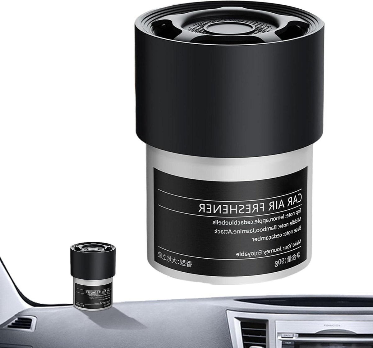 Auto Luchtverfrisser - Vaste Ontgeurder - Auto Interieur - Langdurige Frisheid - 90 gram - Blauw