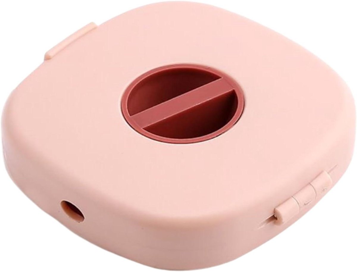 Kabel Organizer - Kabelwikkelaar - Kabel Beheer - Met Telefoonhouder - Compact Formaat - Roze
