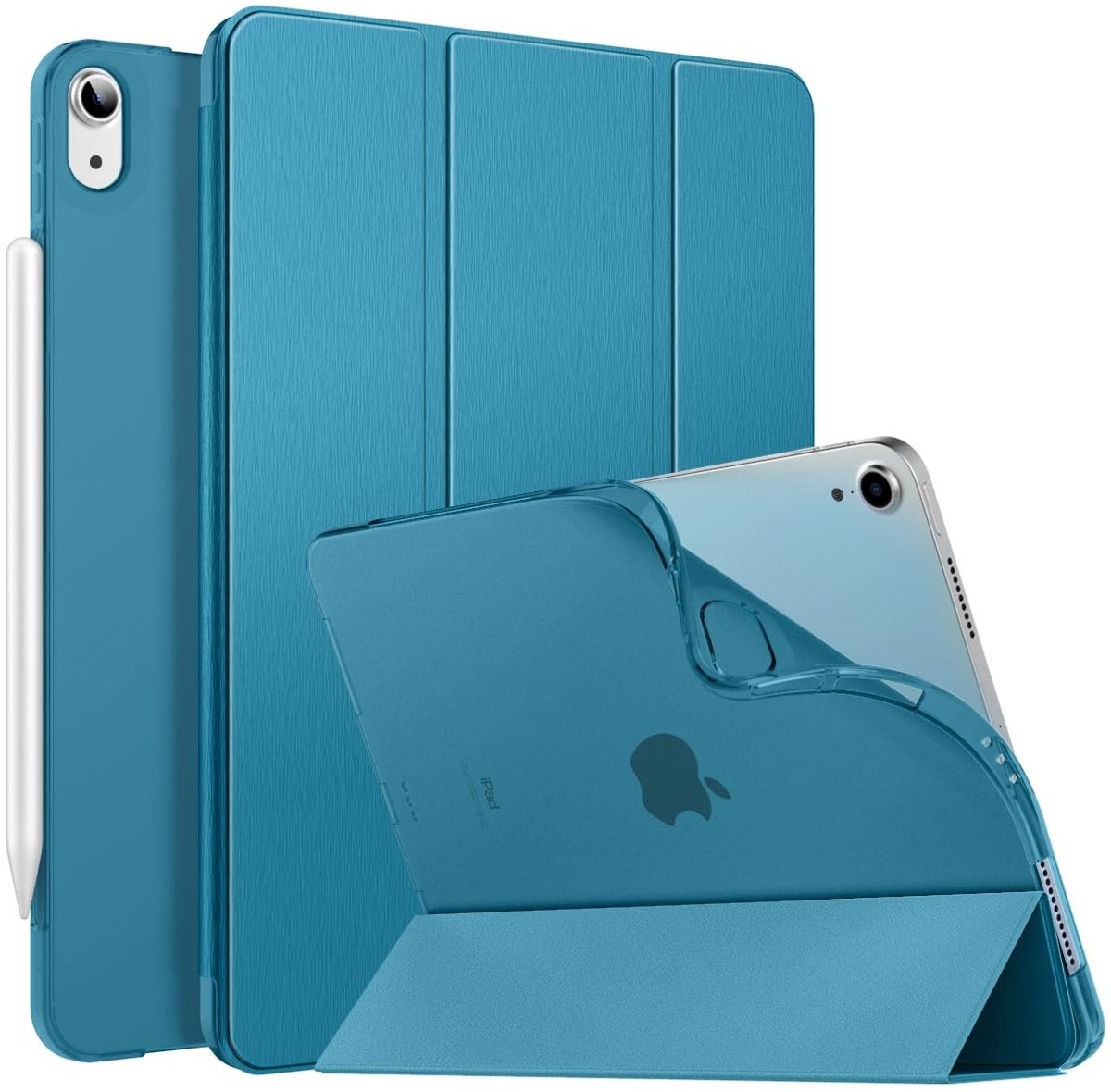Dailygoods - Translucente TPU Hoes voor iPad Air 11 Inch met Auto Wake/Sleep