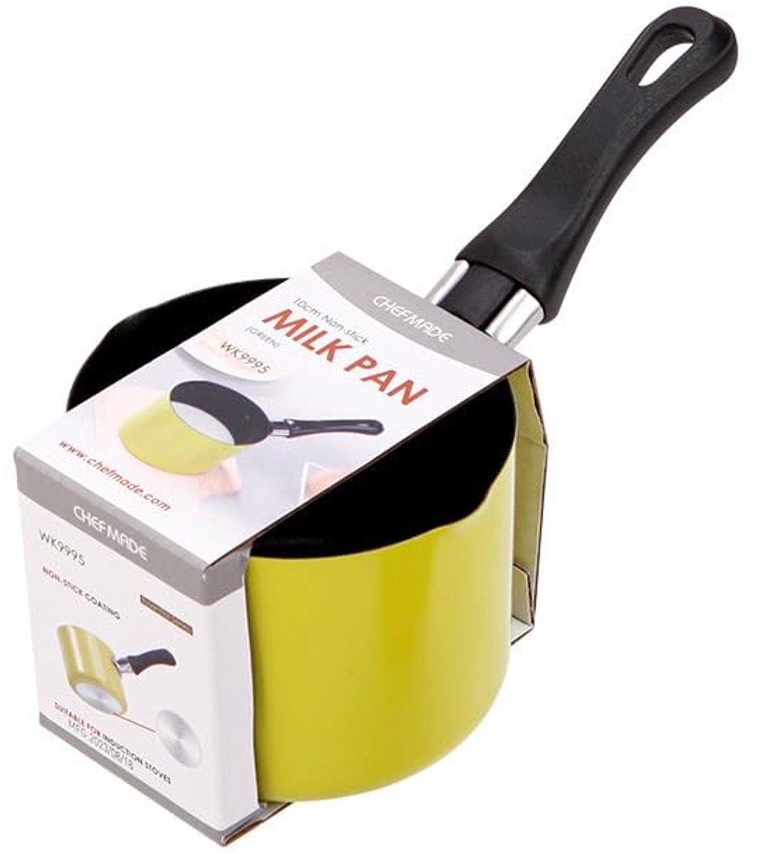 Dailygoods - Antiaanbak Steelpan met Ergonomische Handgreep, 550 ml