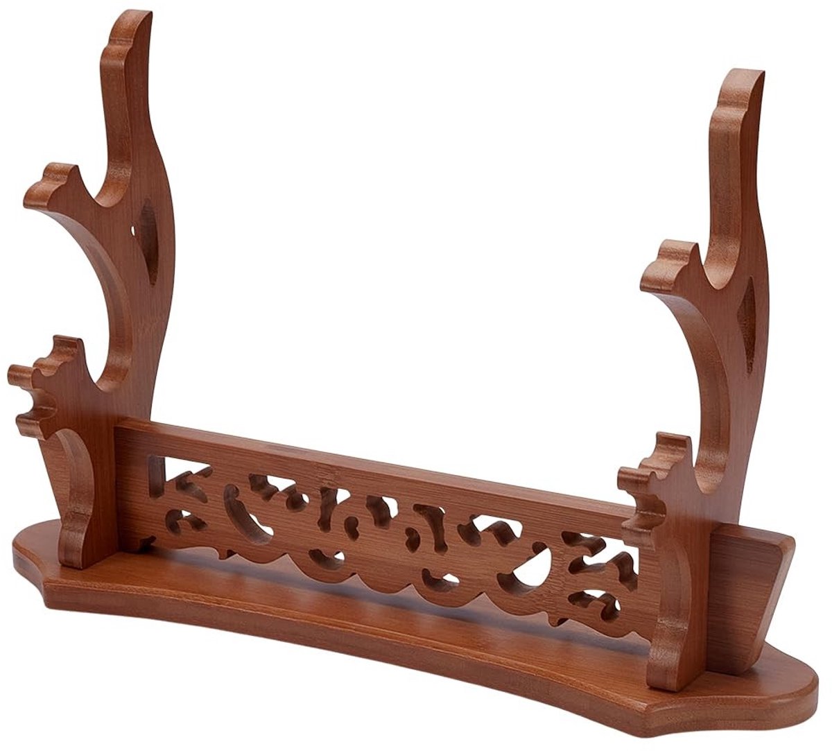 Dailygoods - Houten Display Stand voor Lichtzwaarden en Katana's