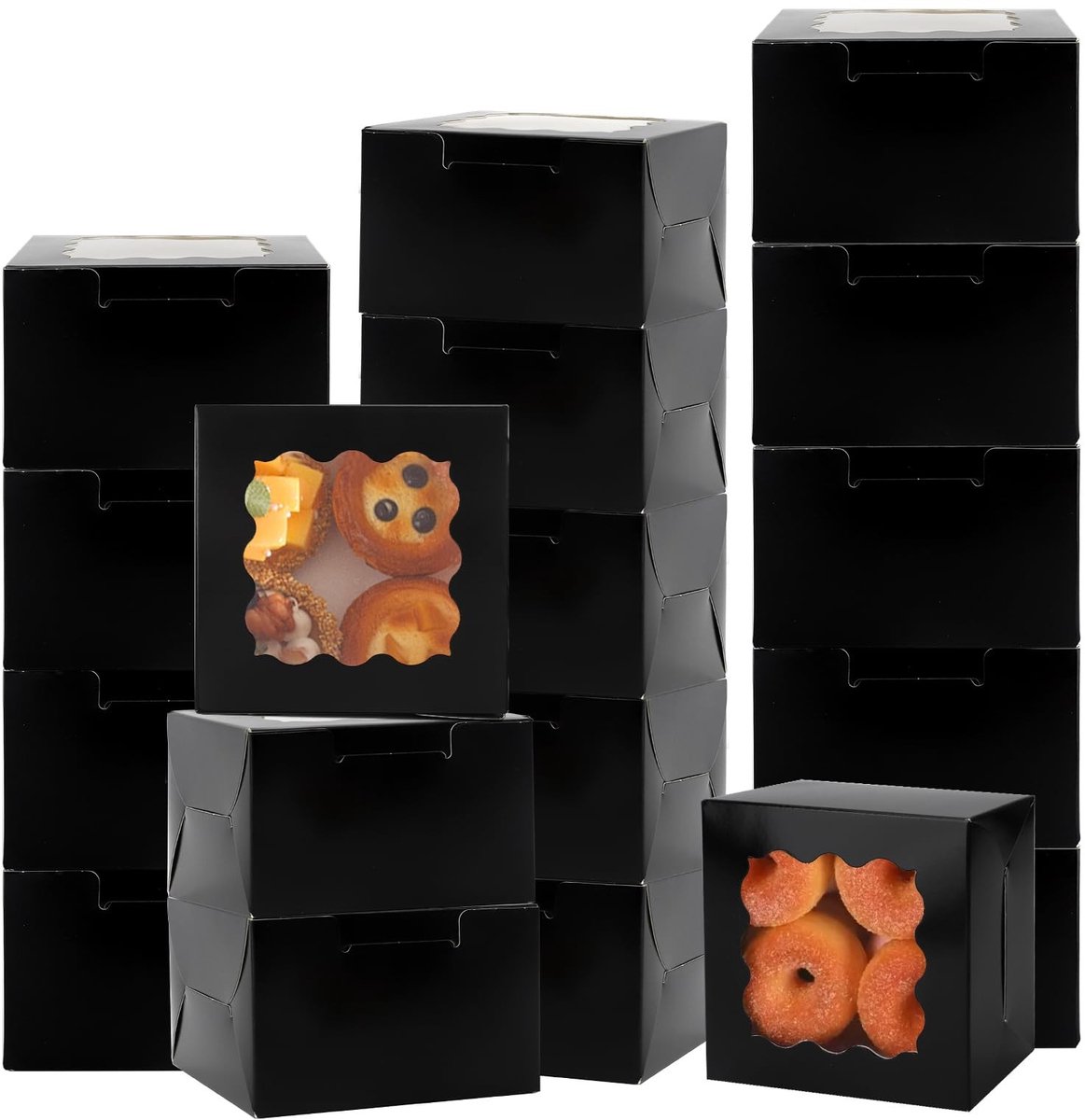 Dailygoods - Set van 30 Cupcake Dozen met Helder Venster