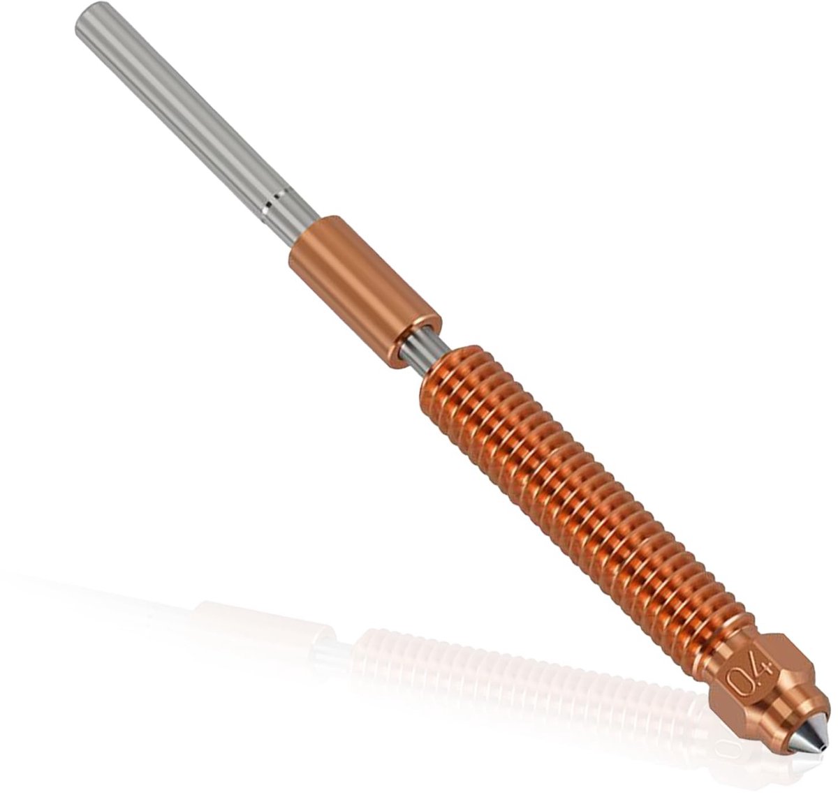 Dailygoods - 0,4 mm 3D-printermondstuk van Gehard Staal voor High-Speed Printen