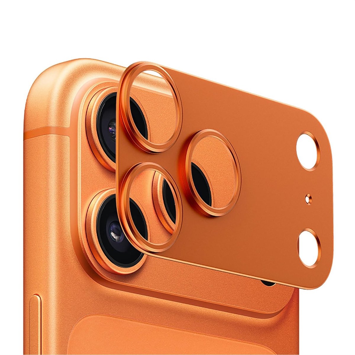 Dailygoods - Achtercamerabescherming voor iPhone 17 Pro - 2 Stuks Metalen Lensbescherming