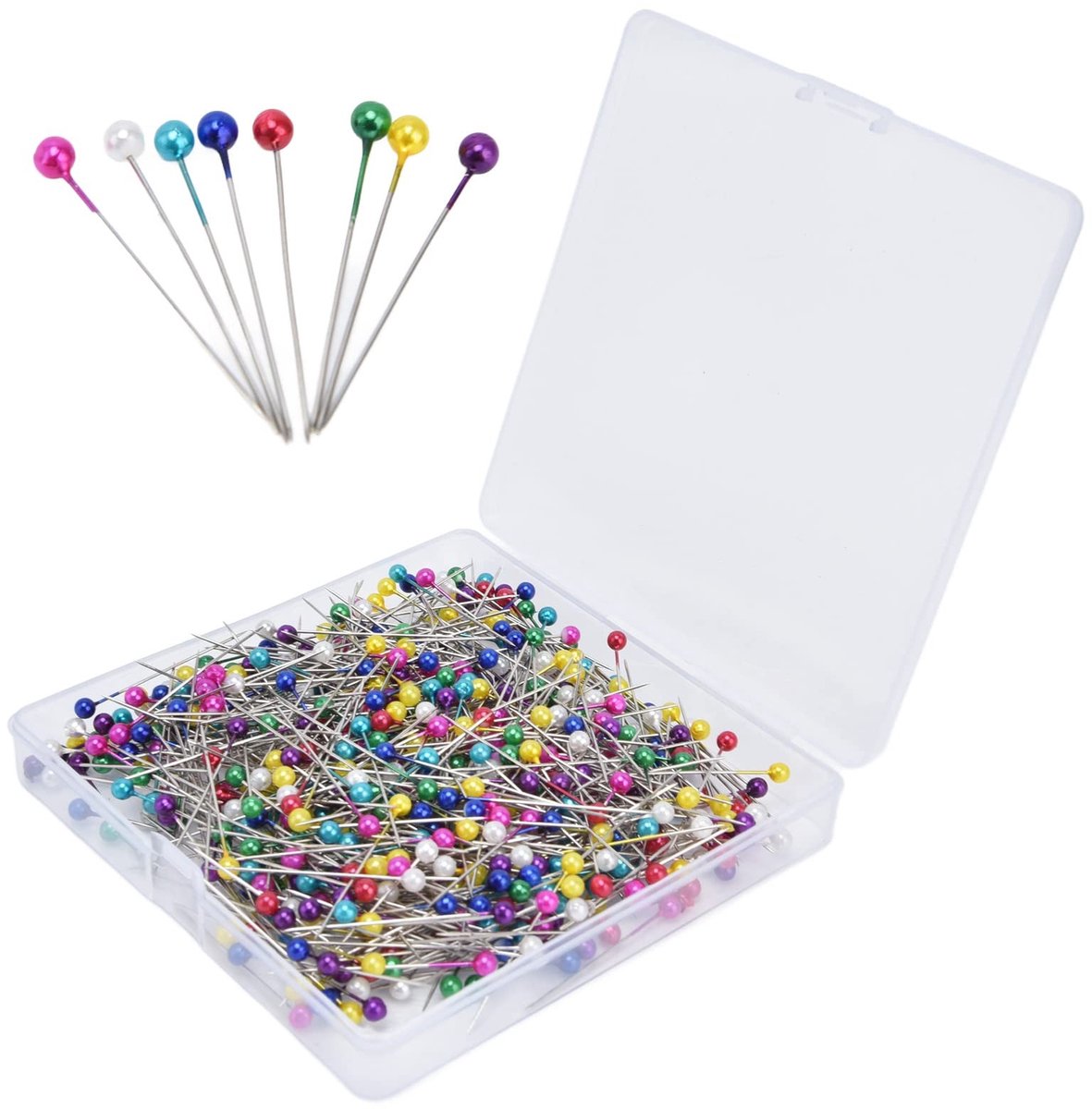 Dailygoods - 600 Stuks Kleurige Naaispelden voor Naaiprojecten