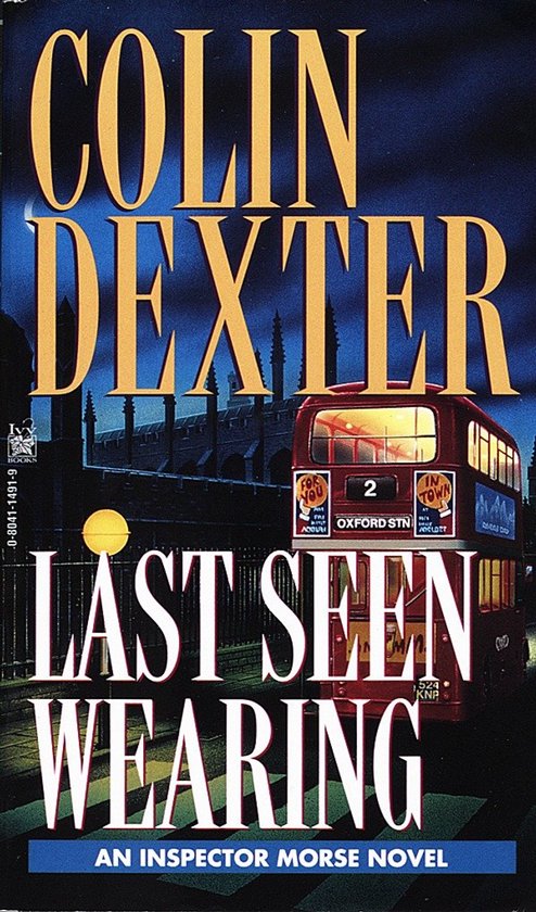 Last Seen Wearing - cover