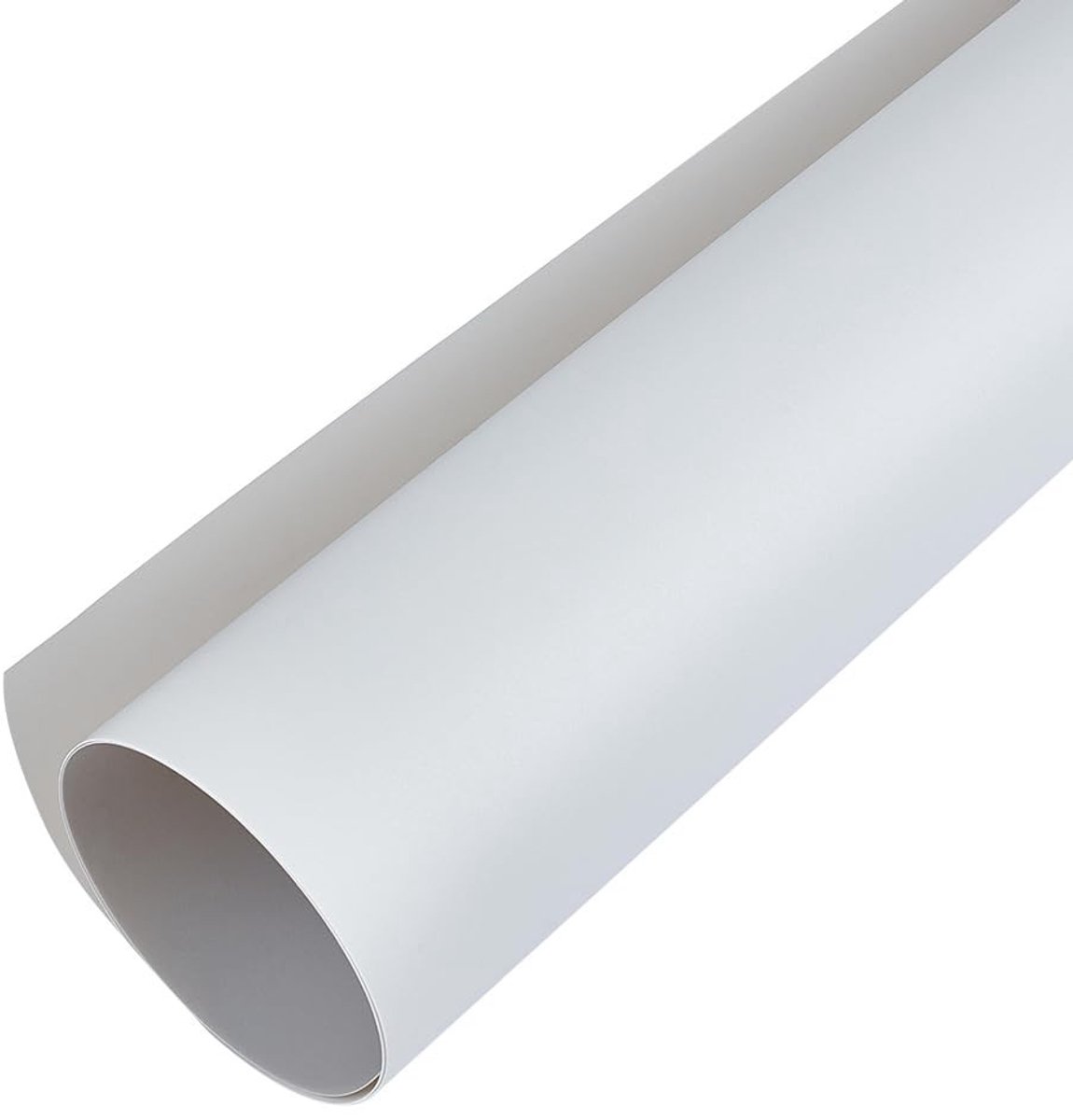 Dailygoods - 2 Stuks PVC Fotografie Achtergrond Mat Grijs