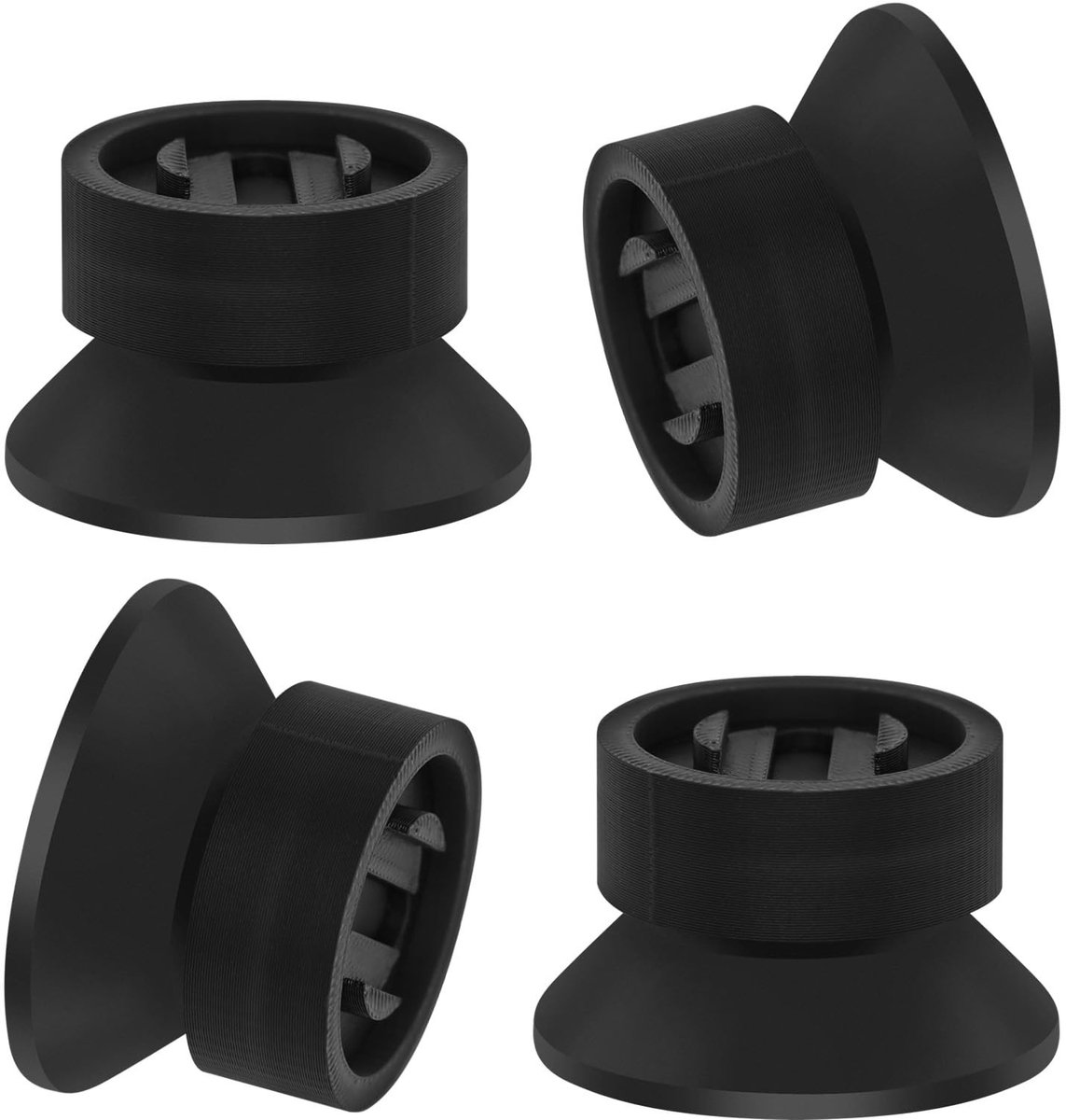 Dailygoods - 4 Stuks Siliconen Anti-Vibratievoetjes voor 3D-Printers