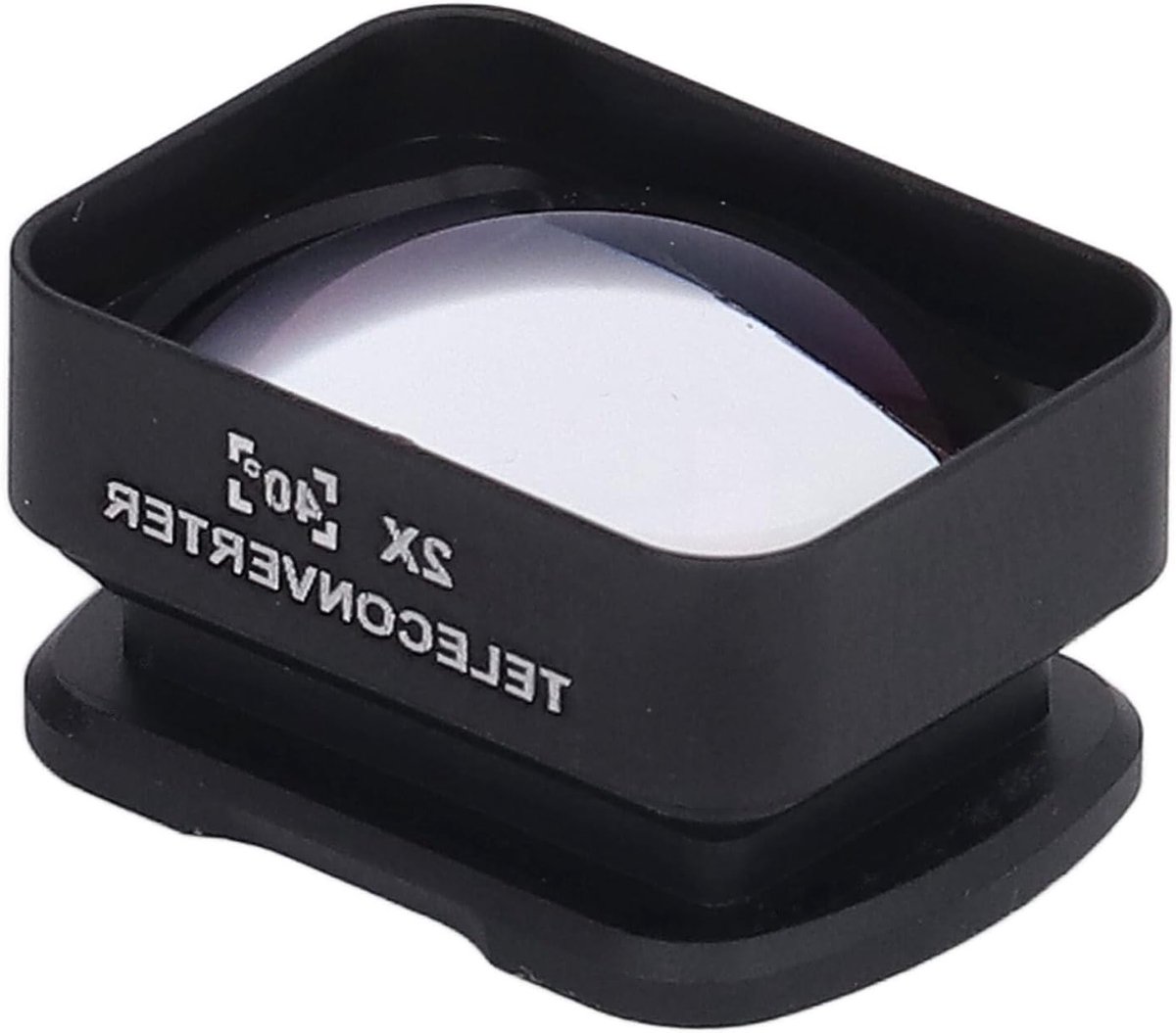 Zoomlens met 2x vergroting voor hoogwaardige fotografie, handig en draagbaar, compatibel met magnetische bevestiging