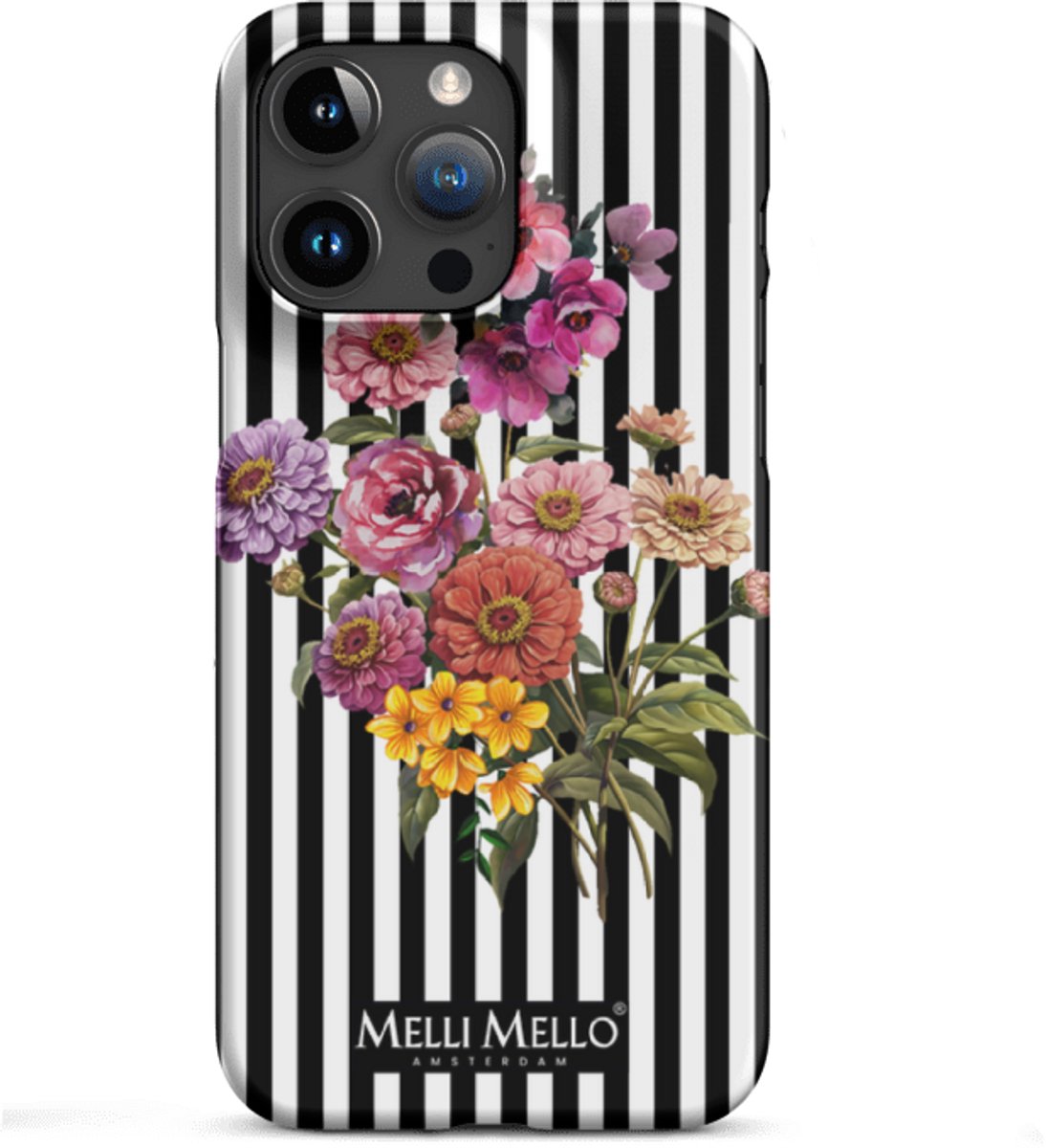 Melli Mello Telefoonhoesje Striped Grace (Hard Case) - Apple iPhone 15 Pro Max