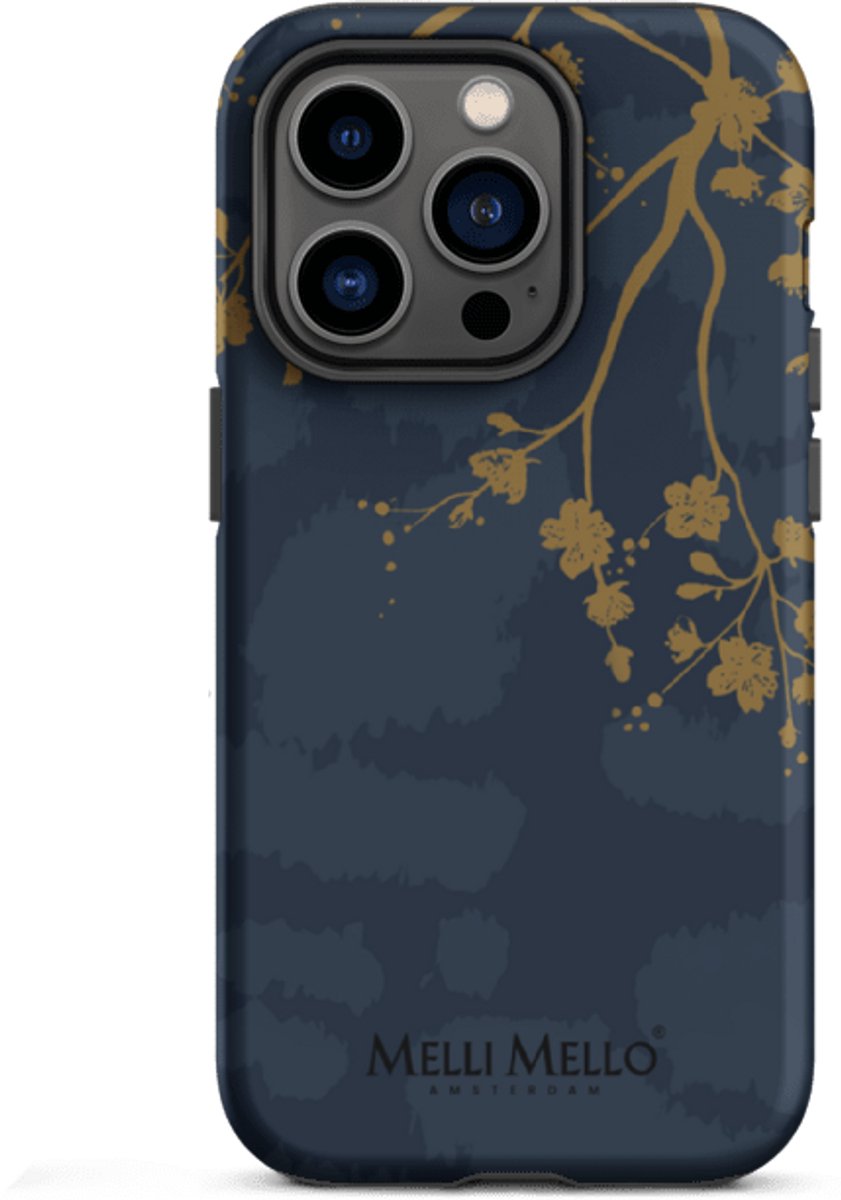 Melli Mello Telefoonhoesje Golden Branch (Tough Case) - Apple iPhone 14 Pro