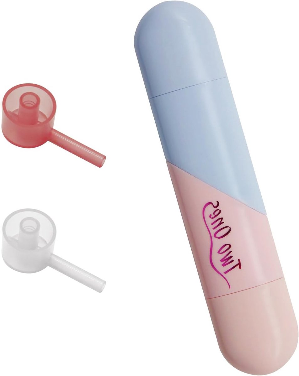 Reisvriendelijke 2-in-1 Vulpotje voor Parfum met Dubbele Spuitkop en Hartvorm, Herbruikbare Lege Sprayfles van 5ml+5ml voor Parfumliefhebbers en Avonturiers