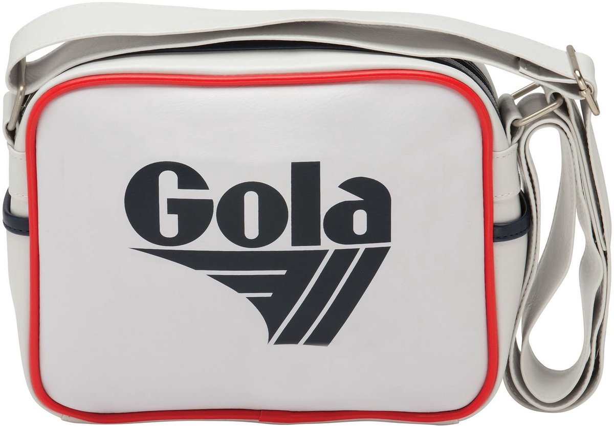 Gola schoudertas Micro Redford White / Navy / Red wit
