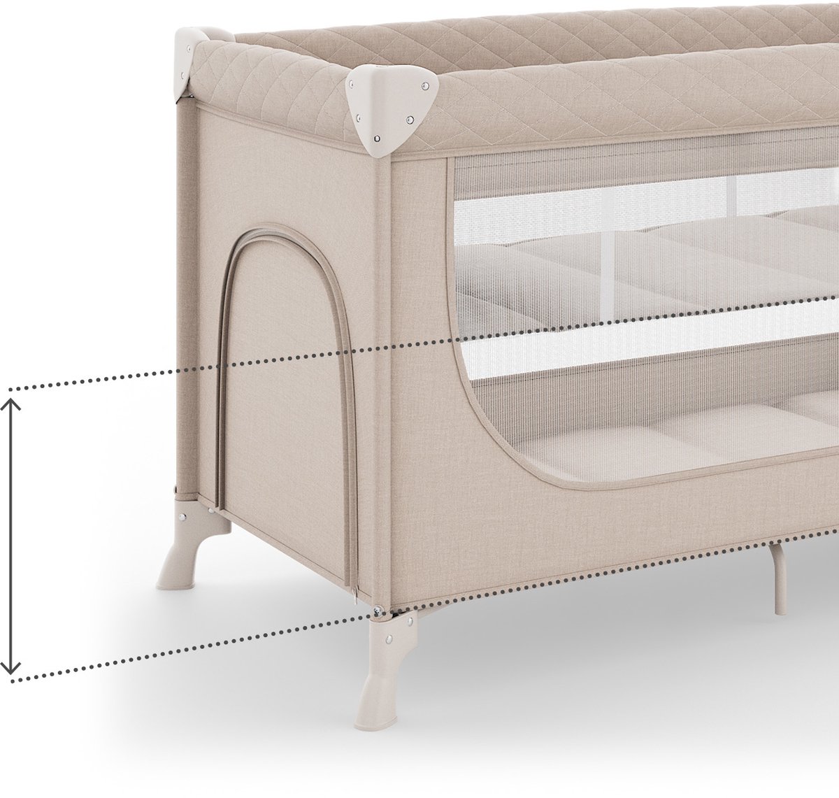 Kinderkraft LEODY UP - 2-in-1 reisbedje thumbnail 6