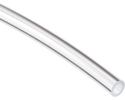 5mm ID 7mm OD PVC Heldere Vinylslang, 2M Lengte Voedselveilige Flexibele Waterleiding voor Overdracht van Water, Olie, Lucht, Poeders en Fijne Granules