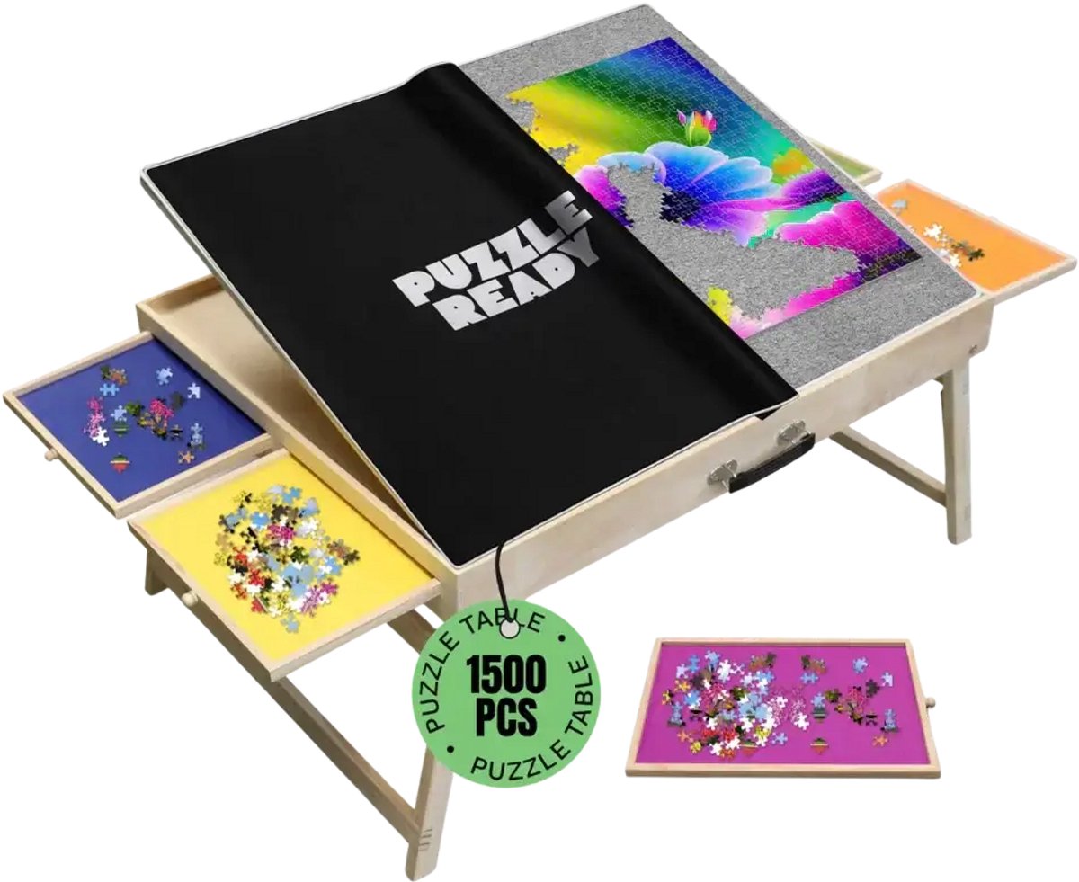 Puzzle Ready Puzzelbord met korte poten - 1500 stukjes