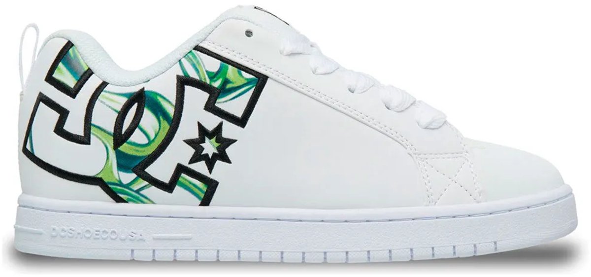 Dc Shoes Court Graffik Schoenen Man Wit