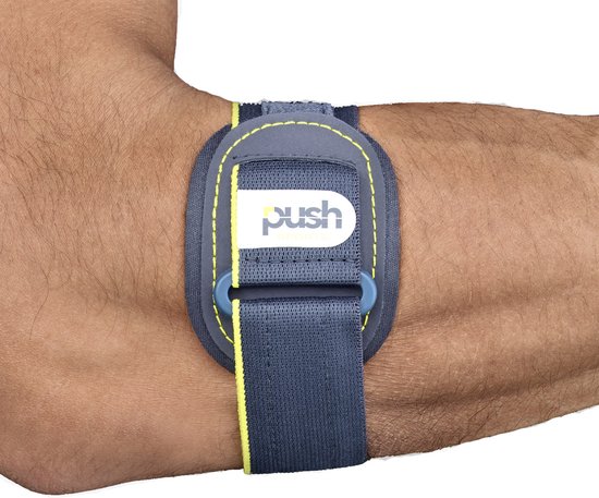 Push Sports Elleboogbrace - One size - Universeel - Grijs