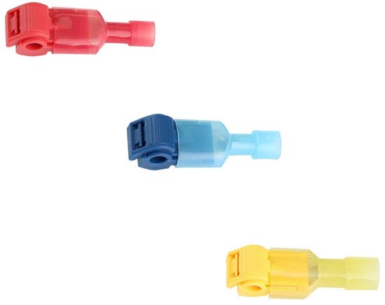 Premium T-Tap Draadconnectoren Set met 110 Stuks - Volledig Geïsoleerde Male Spade Connectoren en Elektrische Verbindingen voor Betrouwbare Aansluitingen en Ondersteuning van Diverse Toepassingen van Premium. — afbeelding 2