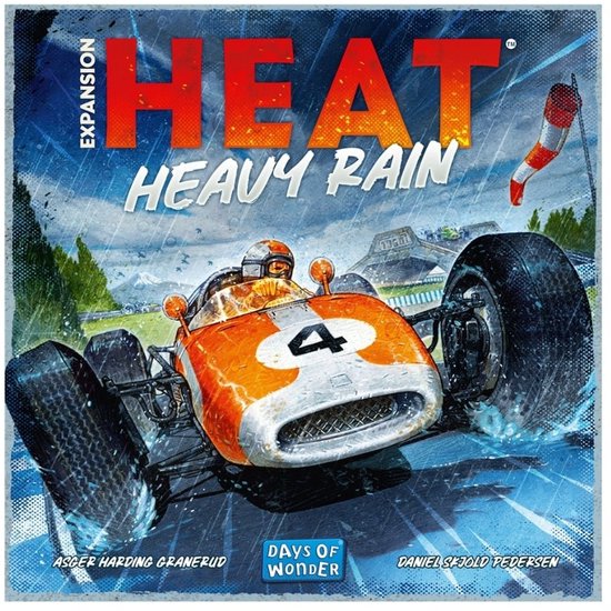 Days of Wonder- Heat Heavy Rain - Engelstalig Bordspel