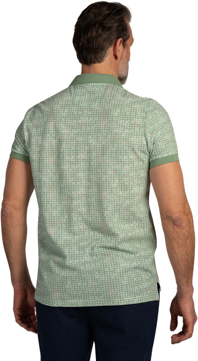 New Zealand poloshirt korte mouw groen