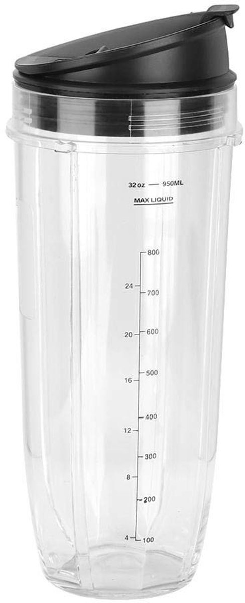 ONF3 Vervangingsonderdelen Blender Cup en Deksel Kit 18oz 24oz 32oz Veilig en Duurzaam Geschikt voor Blender Fdit