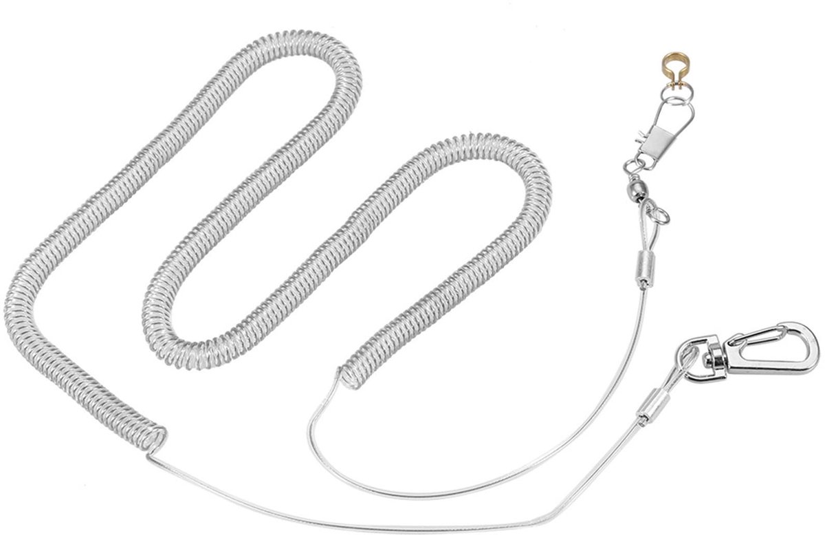 ONF3 - Papegaai Vliegtraining Leash Kit - Verstelbare Anti-bijt Touw - Veilig en Comfortabel - Geschikt voor Vogels - Handige Training Accessoir...