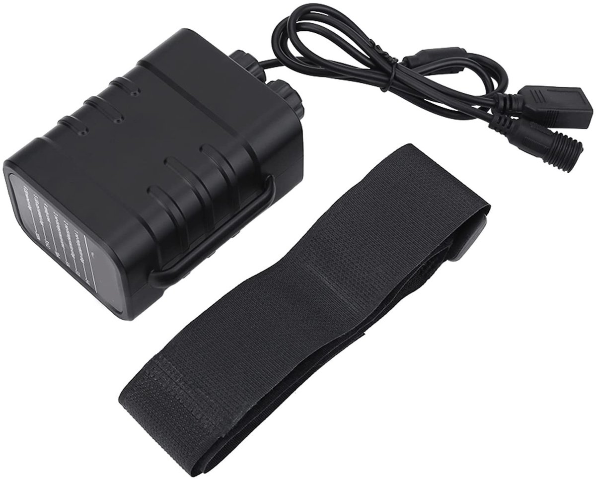 Waterdichte batterij-hoes voor 6 x 18650 batterijen - Acculader voor fietslampen en smartphones