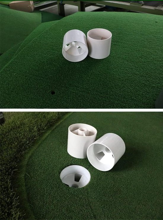 Golf Hole Cup - Trainingsaccessoire voor golf, duurzaam en robuust, ideaal voor oefening en precisie, verbeter je puttingvaardigheden van Merkloos — afbeelding 3