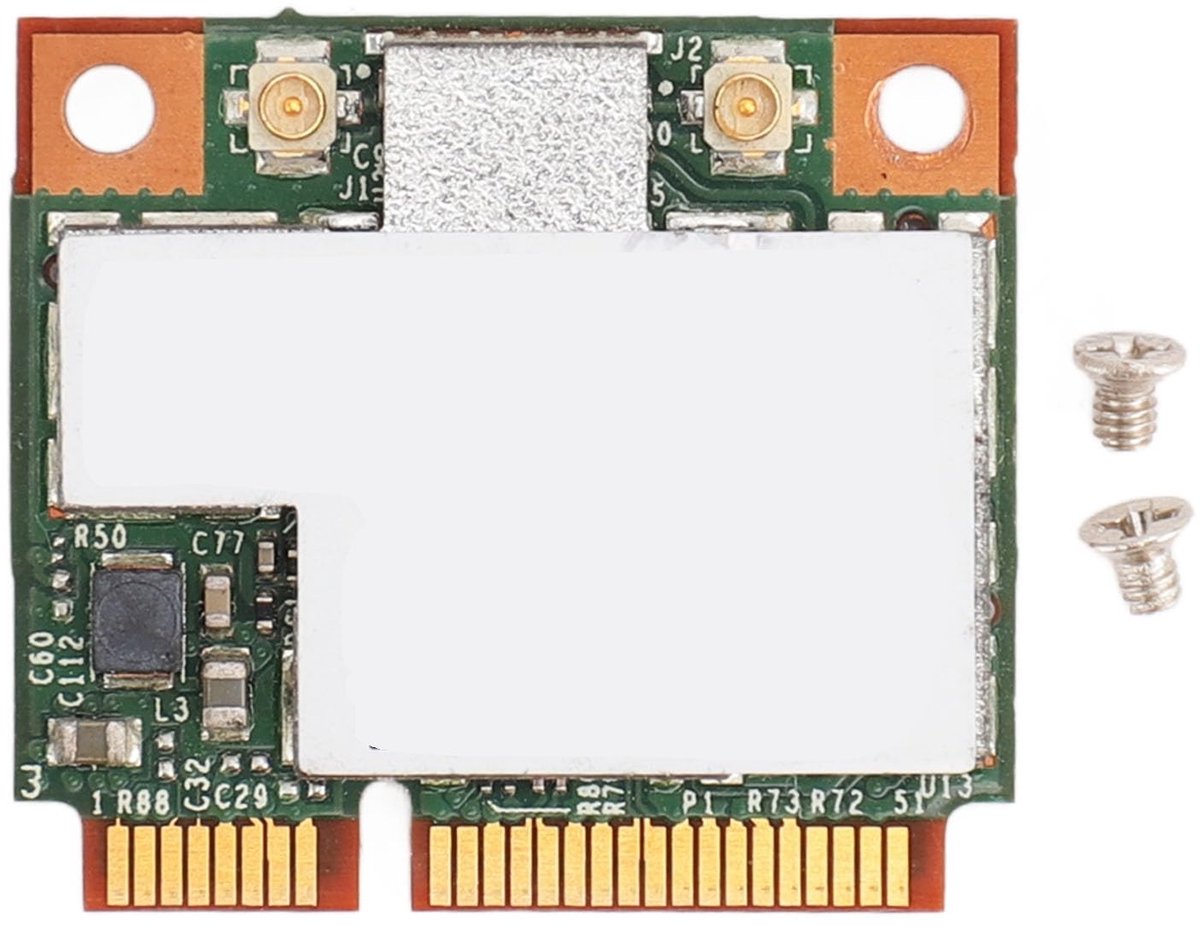 ONF3 - BCM943225HMB Mini PCIe WiFi-adapter - 300 Mbps snelheid - Draadloze verbinding - Bluetooth 4.0 - Ideaal voor PC - Interne netwerkkaart